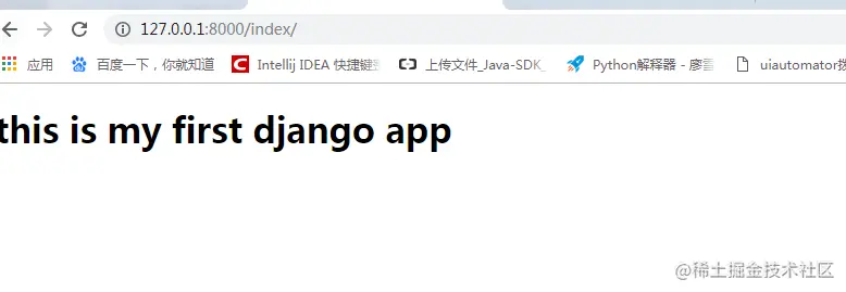 Django环境搭建