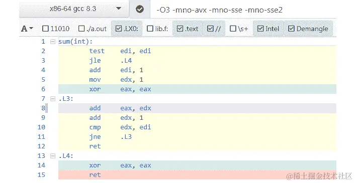 图 8.8：为优化添加编译器标志