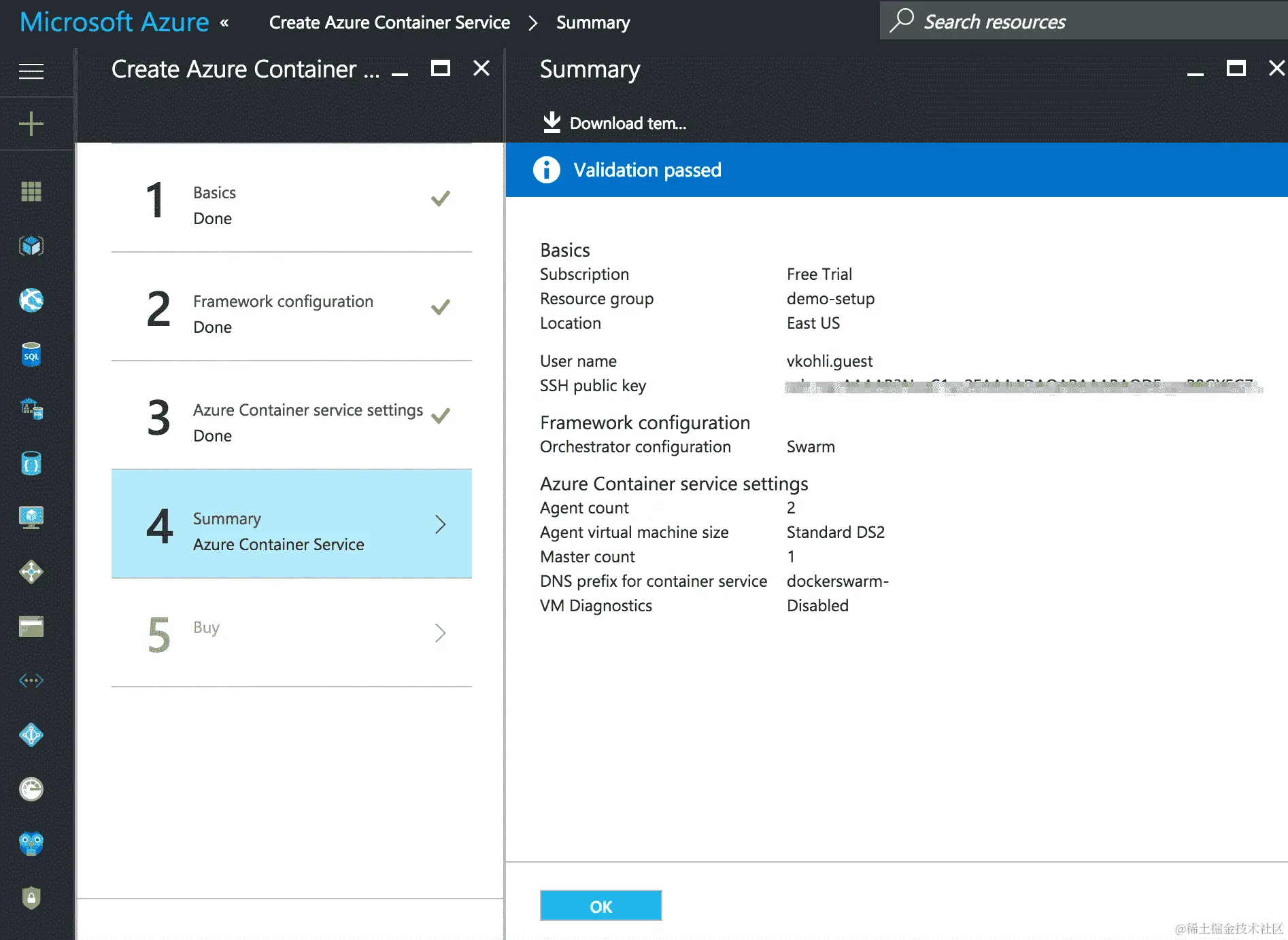 故障排除 - Microsoft Azure 容器服务
