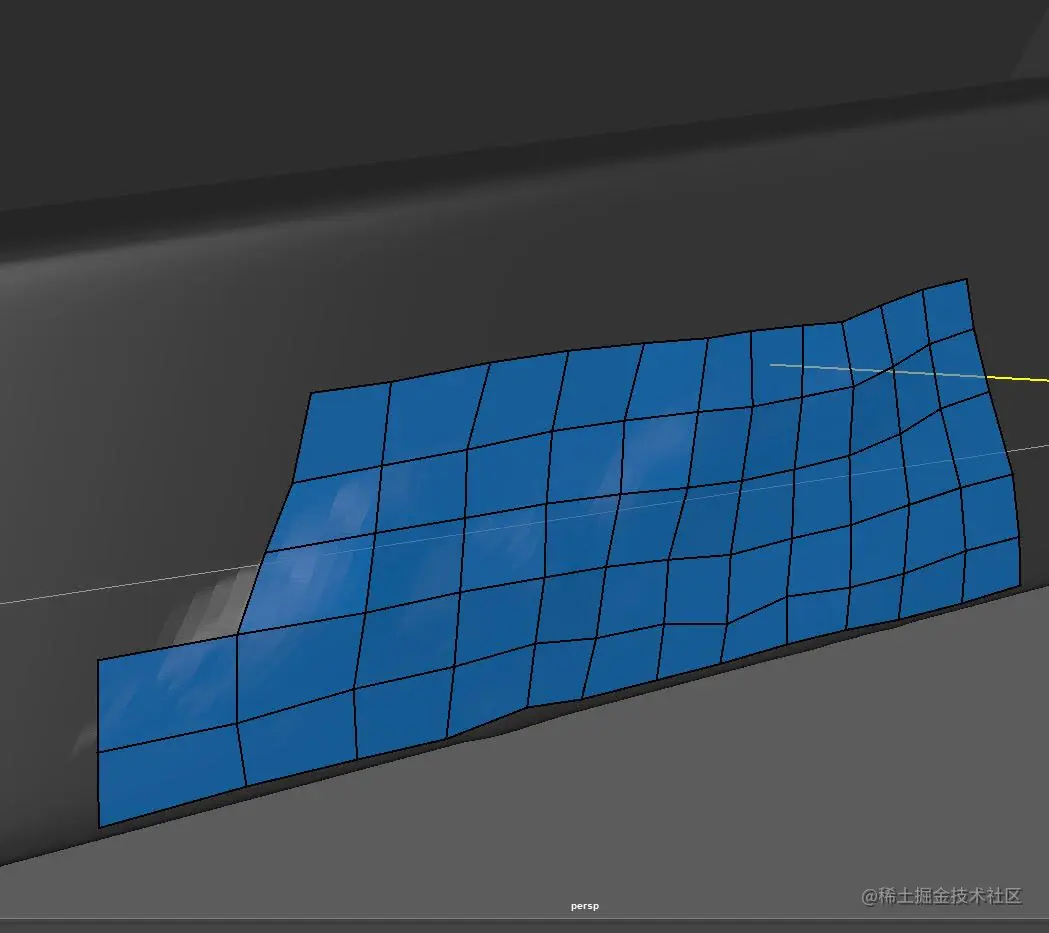 使用了Quad Draw工具进行拓扑 - 瑞云渲染