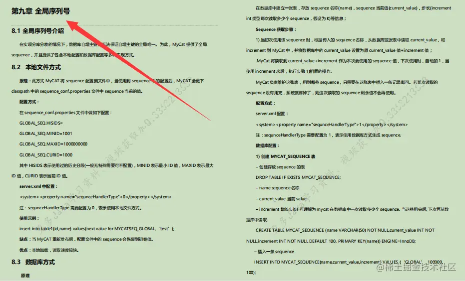 阿里进阶专用：Mycat权威指南，不怕从零开始，只怕从未启程
