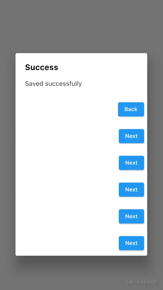 Flutter AlertDialog with Multiple Action Buttons