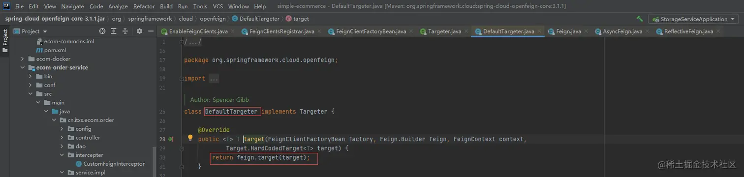 微服务微服务生态组件之Spring Cloud OpenFeign详解和源码分析