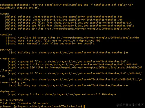 操作时间-创建 Ant 构建文件