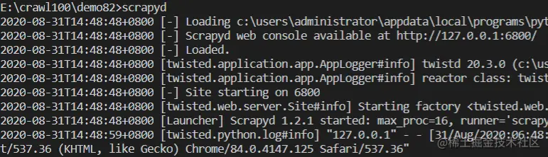 Python爬虫入门教程 82-100 在windows搭建scrapyd跑scrapy爬虫