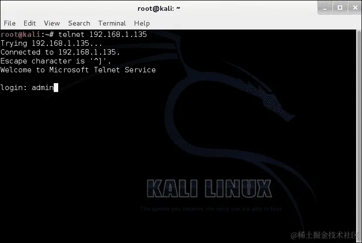 嗅探未加密的流量