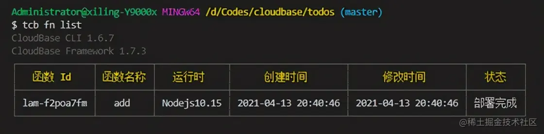云函数 Todo 重构 + Vue 客户端调用