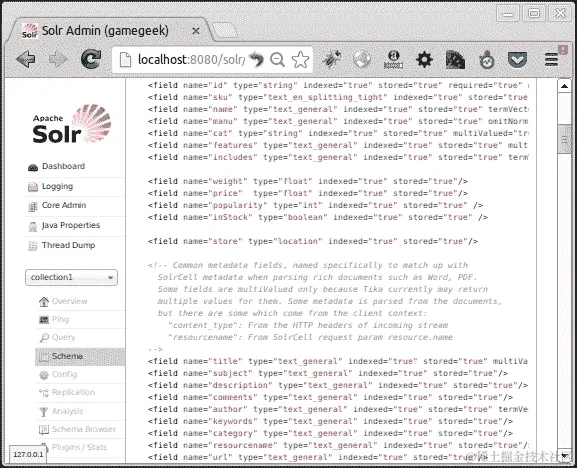 将示例文档添加到 Solr 索引