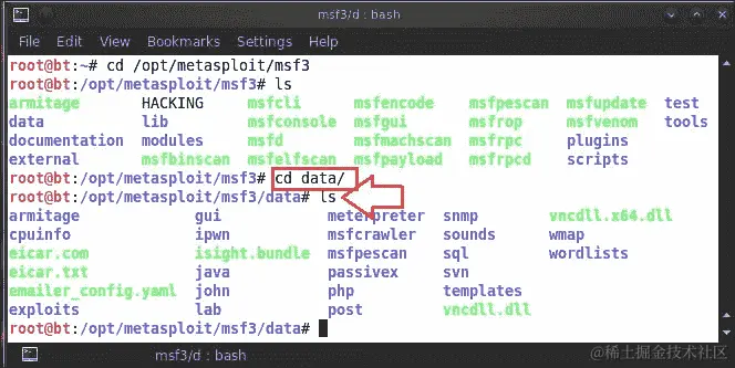 Metasploit 接口和基础知识