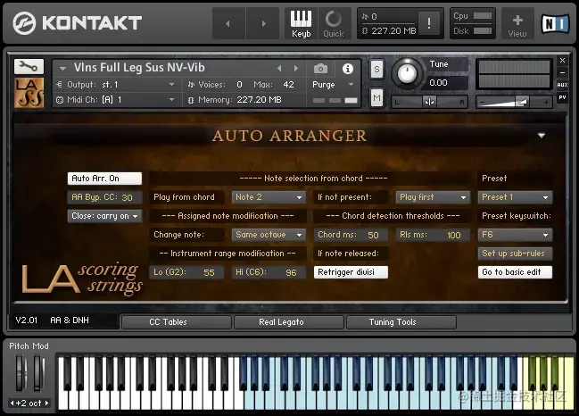 LA Scoring Strings 2 – LASS 2 教程（二）