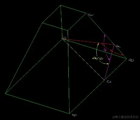 CAD如何查看三维中两个平面的夹角