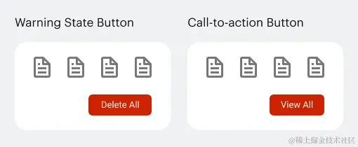 为什么你不能在页面按钮上使用你的品牌色？