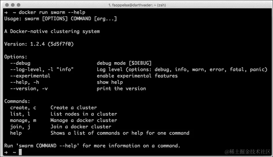 Docker Swarm 独立模式