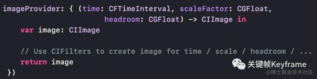 ContentView provider() 改动