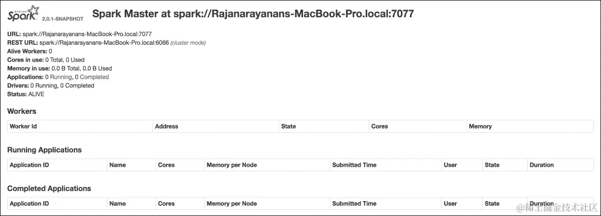 使用 Spark 进行监控