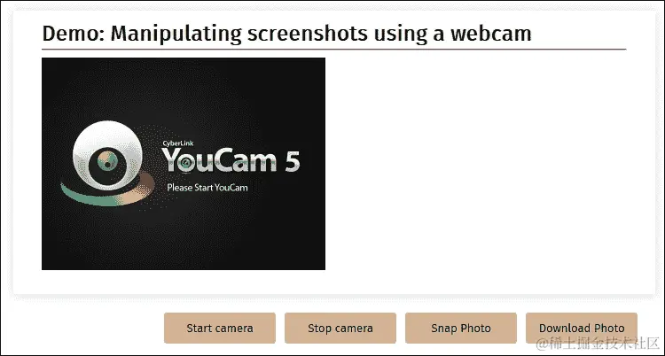 捕捉和操作网络摄像头图像
