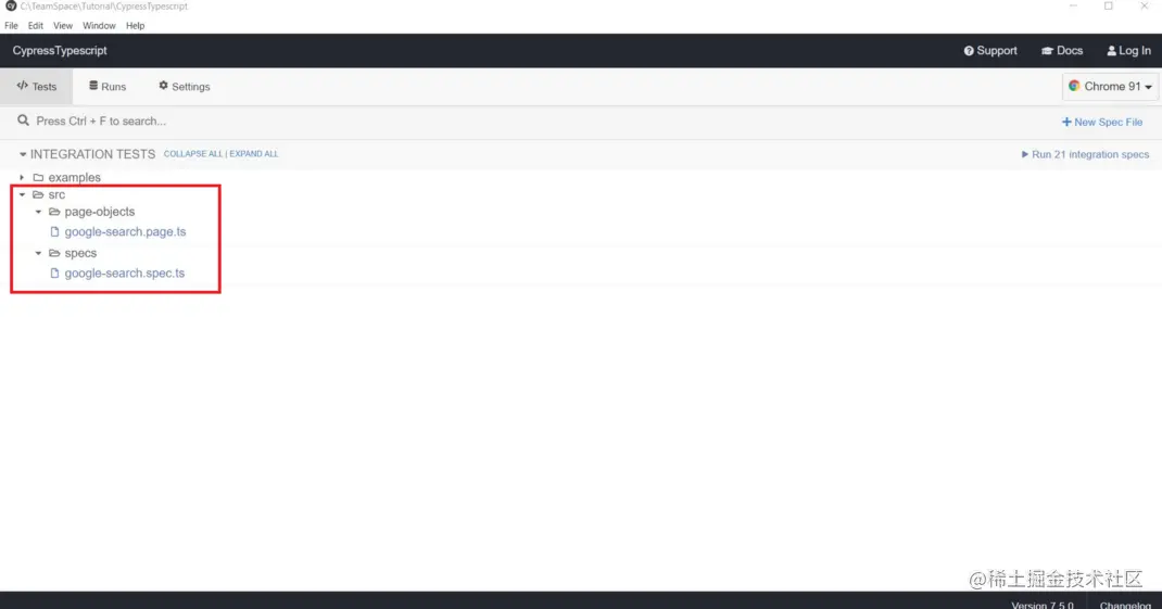 Cypress Window Opening