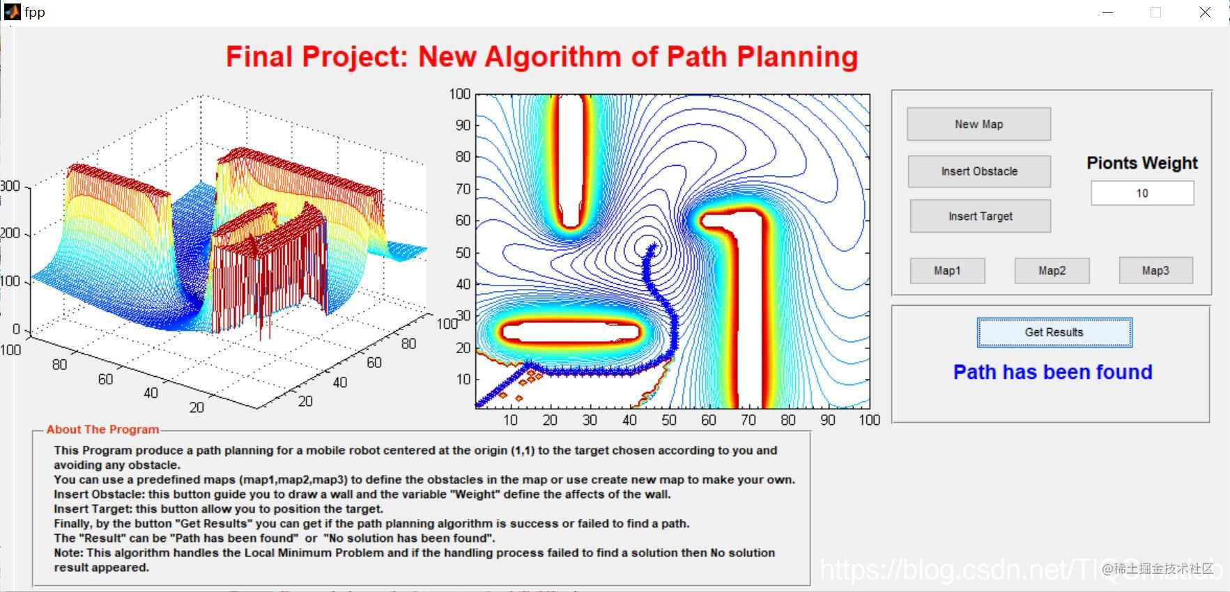 Path planning based on MATLAB GUI robot path planning - Moment For ...