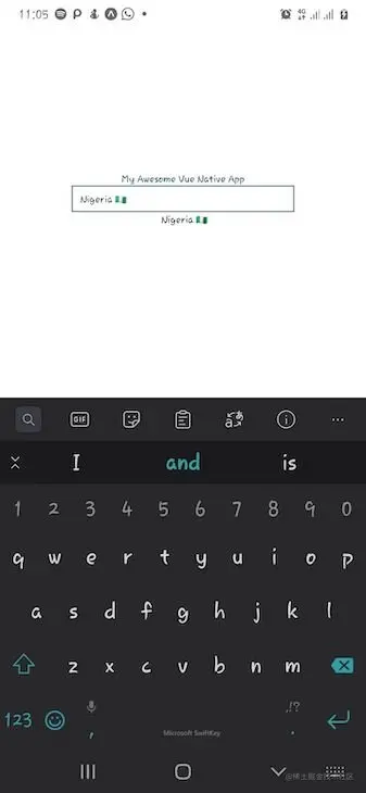 Output The Input Field With Data Binding