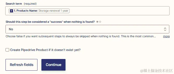 图 6.9 – ﻿自定义查找产品动作步骤概览