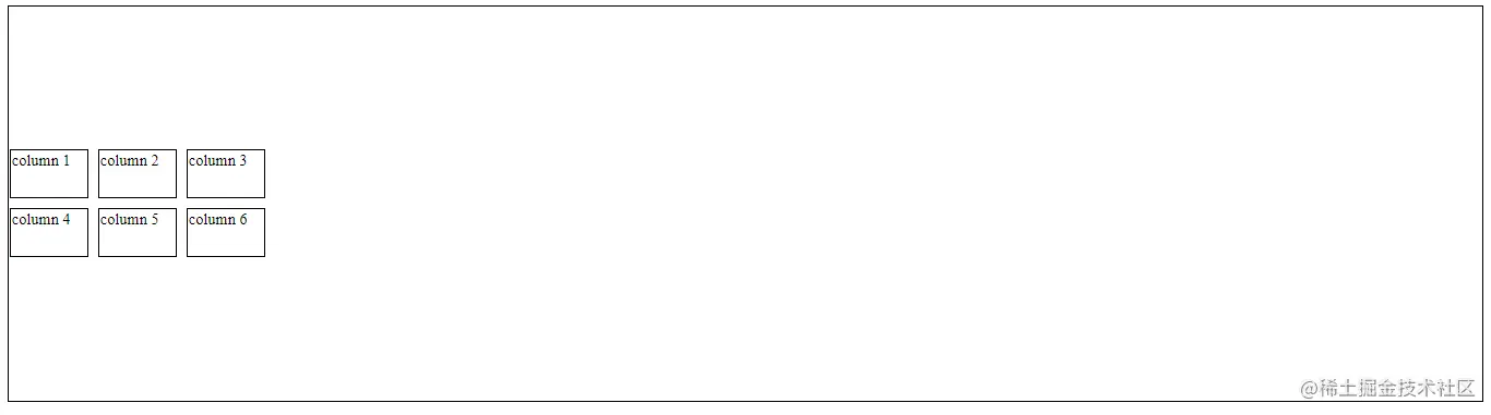 对齐内容中心 1