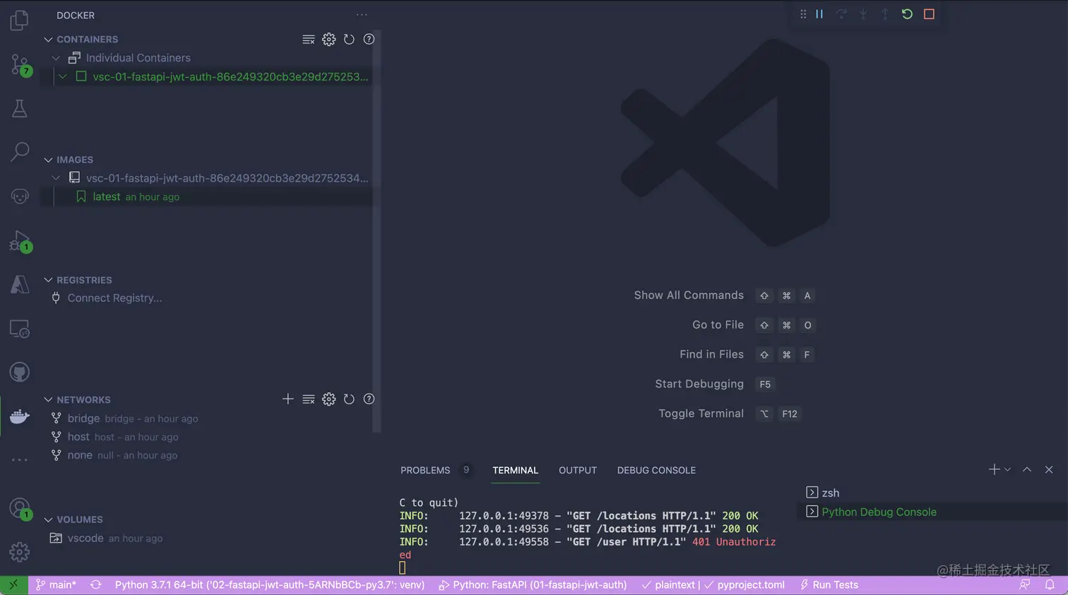 VS Code 泊坞窗扩展