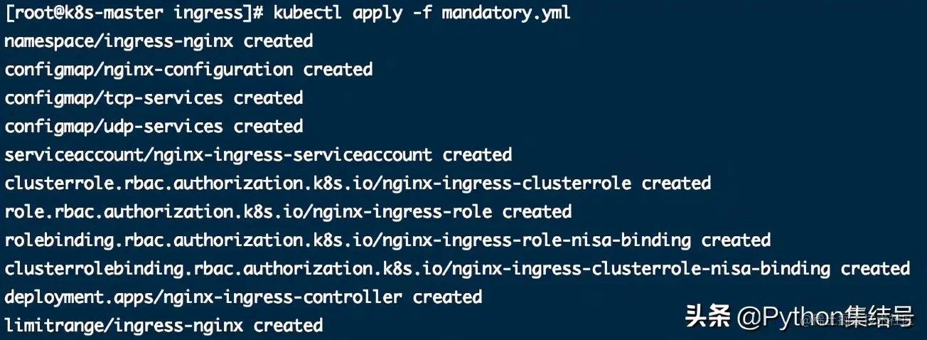 kubernetes 采用 Ingress 发布服务