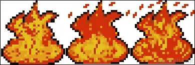 添加一些火焰瓦片