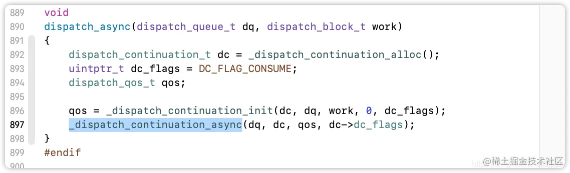dispatch_async