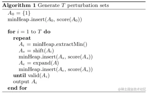 Generate Perturbation Sets