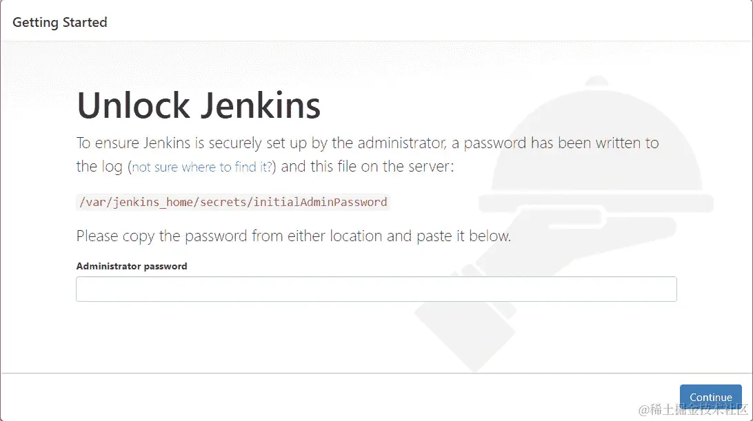 图 8.3：开始使用 Jenkins