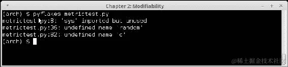 运行静态检查器