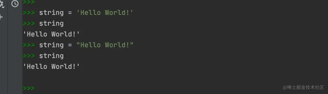 Python基础编程——字符串及字符串拼接