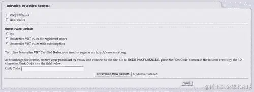 使用 Snort 与 IPCop