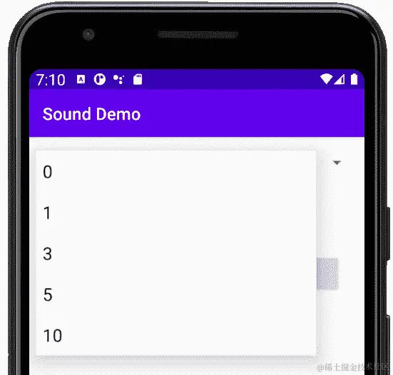 图 23.6 - 下拉列表选项