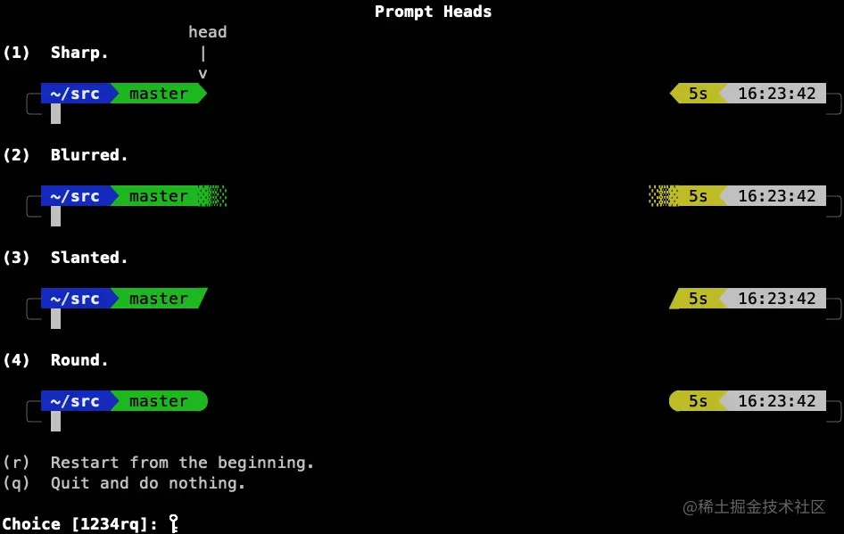 iTerm Oh My Zsh配置powerlevel 10k主题powerline/fonts字体安装依赖powerl 掘金