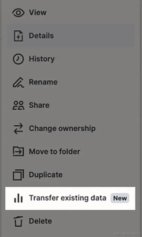 图 13.10-如何从您的 Zap 中转移现有数据
