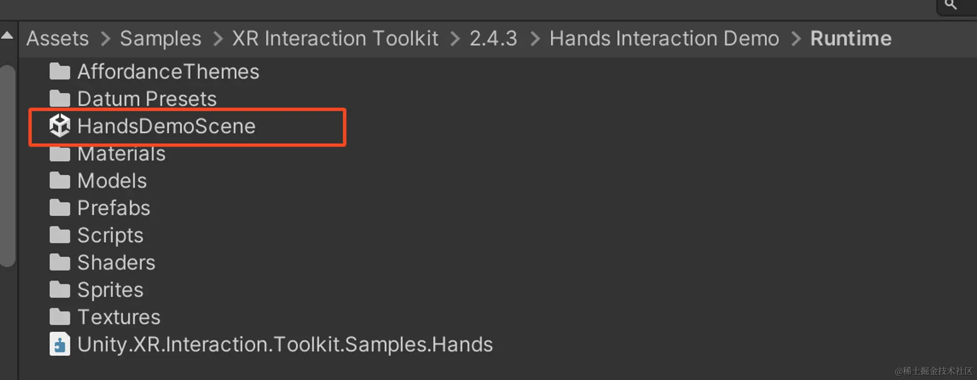 HandsDemoScene
