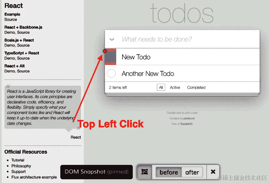 图 7.1 – 更改 Cypress 点击位置的坐标