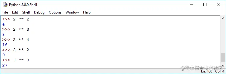 How To Apply An Exponent In Python