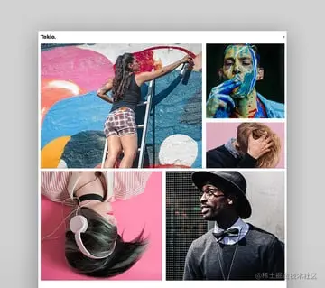 Tokyo - Personal Portfolio Template 