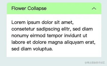Collapse组件UI图
