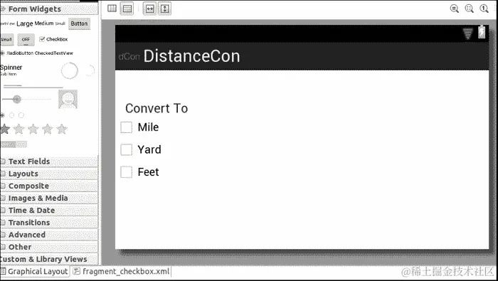 定义片段和景观布局