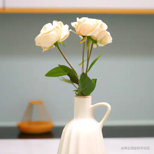 厨房桌子上的花瓶2