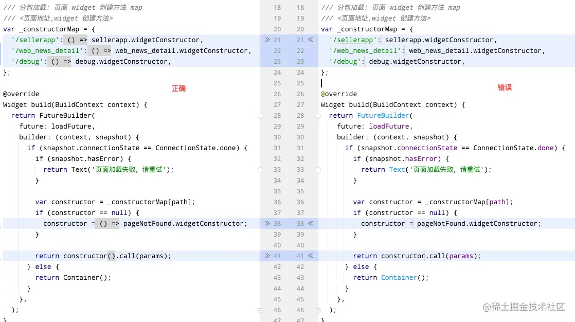 图 2. widgetConstructor 错误使用方式说明