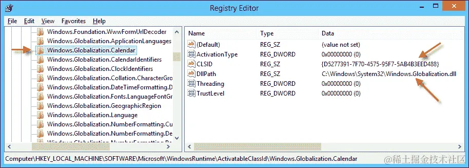 Creating a WinRT object