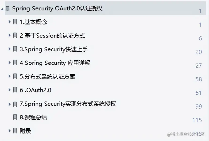 爆肝了！阿里出版的这份Spring Security源码手册，狂揽GitHub榜首