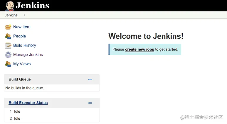 登录Jenkins