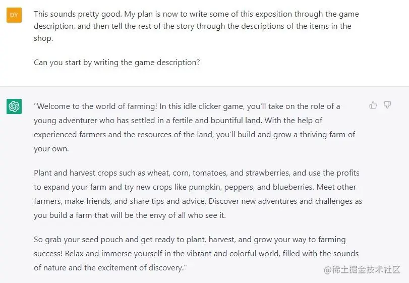 ChatGPT for Story #3